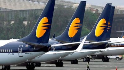Jet Airways will likely use Etihad's cash infusion to expand its fleet of 100 aircraft. Punit Paranjpe / Reuters