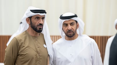 Sheikh Nahyan Bin Zayed and Sheikh Hamdan bin Zayed
