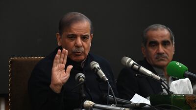 Former prime minister Shehbaz Sharif has been nominated to take the post again by his Pakistan Muslim League-Nawaz party after coalition talks with other parties. EPA