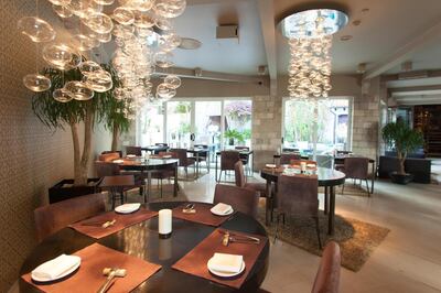 Restaurant 360° is built into a city wall over the harbour Alamy