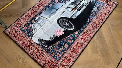 One of the carpets made by Rugzze