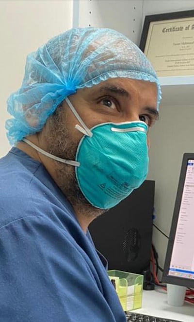 Yasser Ajina is urging people to get vaccinated against Covid-19. Courtesy: Yasser Ajina