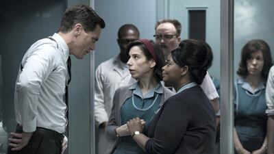 Michael Shannon, Sally Hawkins and Octavia Spencer in The Shape of Water. Kerry Hayes / Fox Searchlight