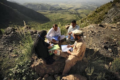 Only four polio cases have been reported in 2018. Photo by Mobeen Ansari