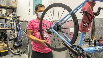 Some customers request videos of the final assembly of their custom cycles