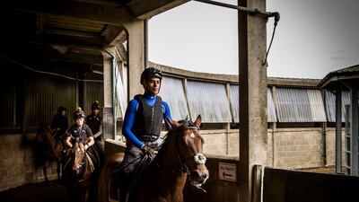 Bahraini jockey Ebrahim Nader is loving his time in the UK.