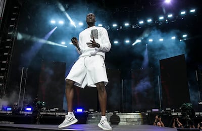Grime artist Stormzy will play Dubai in February. AP