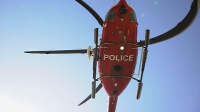 Police believe the man flew home after murdering his wife and child