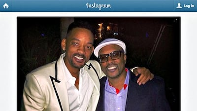 DJ Jazzy Jeff reunited with the Fresh Prince Will Smith in Dubai for New Years Eve.