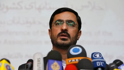 Iran's official judicial news agency is reporting that police have arrested the former Tehran former prosecutor Saeed Mortazavi, who faces a two-year prison sentence over the death of prisoners following the country's 2009 protests. AP/Vahid Salemi