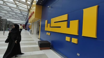 The 6 billion riyal super-regional mall in the Al Diriyah district west of Riyadh will have an Ikea anchor store. Jumana El Heloueh / Reuters