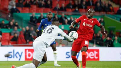TEAM OF THE WEEK: Goalkeeper: Edouard Mendy (Chelsea) – An outstanding display to prevent Liverpool from scoring in the Carabao Cup final, only to be substituted for the shootout. Reuters
