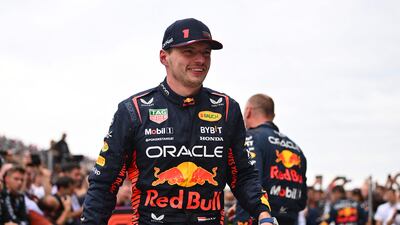 Race winner Max Verstappen. AFP