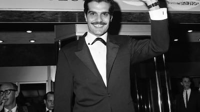 Omar Sharif, who went from an Egyptian to an international star. AP Photo