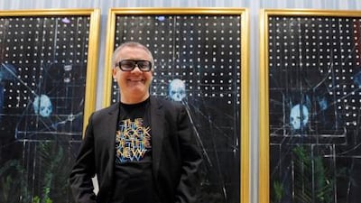 Damien Hirst’s recent exhibition of paintings at the Wallace Collection was all his own work.