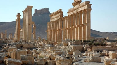 Monuments in Middle East, such as Palmyra in Syria, had close connection with Europe. AP Photo