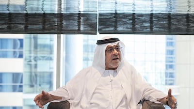 Hussain Al Nowais, chairman of Khalifa Fund, said the fund plans to launch a mobile platform from which the fund’s services can be accessed. Mona Al Marzooqi / The National
