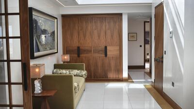 The hallway. Shafi Musaddique / The National