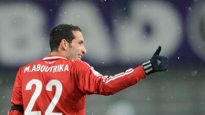 Mohamed Aboutrika and Al Ahly won the 2010/11 Egyptian Premier League title, the competition's last completed season. Toru Yamanaka / AFP
