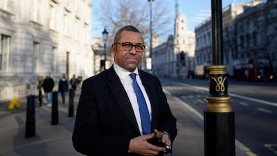 Britain’s Middle East minister James Cleverly had previously warned that the Muslim Brotherhood would capitalise on the hardships brought on by Covid-19 to broaden its influence. EPA