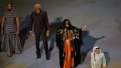 The 30-minute opening ceremony was watched by thousands around the world. AFP