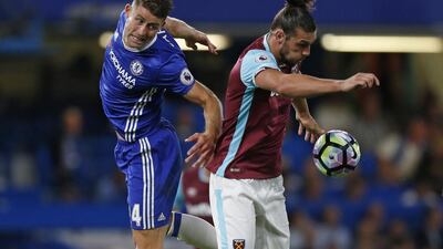 Chelsea's English defender Gary Cahill, left, has been under scrutiny in recent times. Ian Kington / AFP