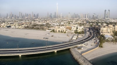 Apartment rents and sales prices in Dubai declined 8 per cent and 5 per cent respectively in 2019, according to JLL. Reem Mohammed / The National