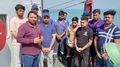 The cargo vessel Manali was carrying 24 sailors from India, Bangladesh and Vietnam. Photo: Ankit Goyal