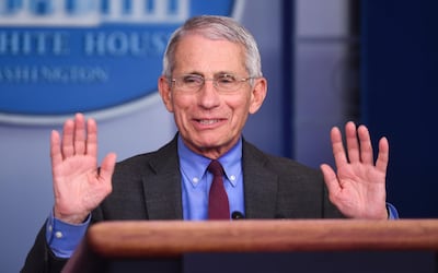 Anthony Fauci, director of the National Institute of Allergy and Infectious Diseases. Kevin Dietsch/UPI/Bloomberg