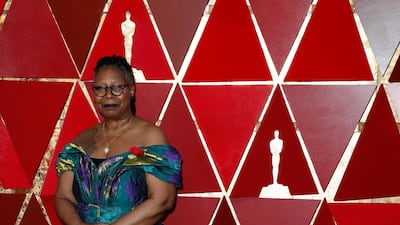 A MISS: We're not quite sure what happened here, but this huge floral Christian Siriano number was perhaps not the best choice for Whoopi Goldberg. Although Siriano knows how to flatter curves with his excellent cutting, this dress has the unfortunate effect of making her look like someone wearing their curtains. EPA