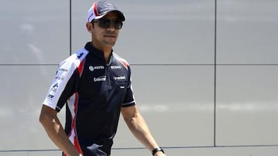 Spain could prove lucky for Pastor Maldonado once again. Javier Soriano / AFP