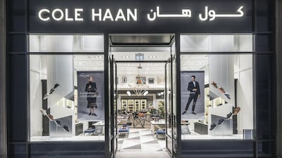 Cole Haan’s Dubai Mall store has been relaunched after a refit. Courtesy Adriano Coutinho