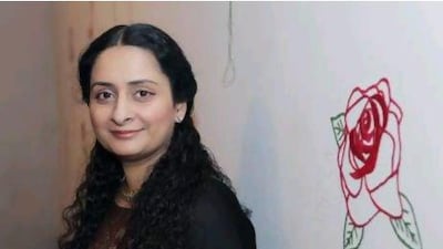 The Pakistani artist Aisha Khalid. Courtesy Corvi-Mora, London and Whitworth Art Gallery Manchester