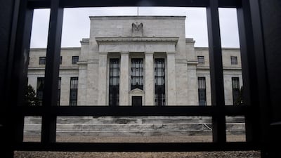 The Federal Reserve Building in Washington, DC. Former US treasury secretary Lawrence Summers has warned that the US is suffering from the “least responsible” macroeconomic policy in the past 40 years, pointing the finger at both Democrats and Republicans for creating “enormous” risks. AFP