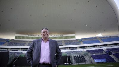 Now through January will be a busy period for David East and Emirates Cricket Board. Sammy Dallal / The National