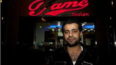 Fame Salon manager Samer Dib. Christopher Pike / The National
