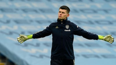 LEEDS UNITED RATINGS: Illan Meslier - 7. Had some sloppy moments with the ball at his feet, but did well to stop Zinchenko before bravely grabbing the ball to deny Sterling. AFP