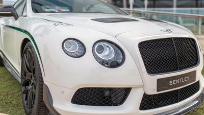 Bentley’s modern prowess was also recognised at the Gulf Concours, where the GT3-R won the Best Bespoke Limited Edition award. Courtesy Gulf Concours