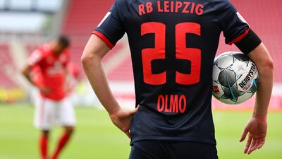 Leipzig's Spanish midfielder Dani Olmo. AFP