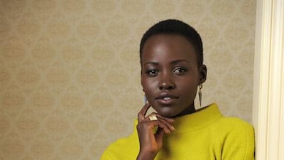 Lupita Nyong’o, a cast member in the film 12 Years a Slave, poses for a portrait on day 3 of the 2013 Toronto International Film Festival on Sept. 7, 2013 in Toronto. Chris Pizzello / Invision / AP