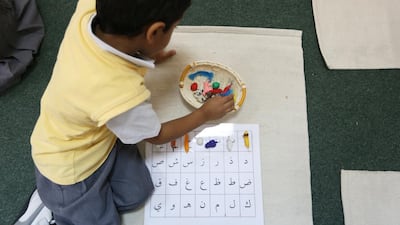 School standards are a difficult issue in the UAE given the many different curricula followed. Al Marzooqi/ The National.