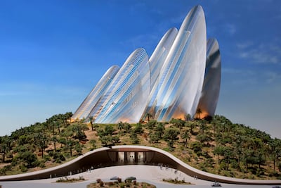 A rendering of Zayed National Museum. Courtesy Department of Culture and Tourism – Abu Dhabi