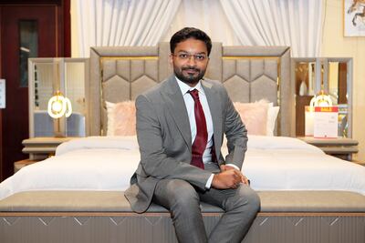 Sulin Sugathan invests in property and developing apps. Pawan Singh / The National