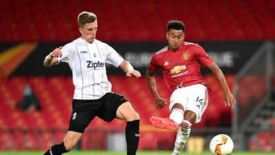 Jesse Lingard scored United's equaliser. Getty