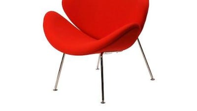 Pierre Paulin Orange Slice Chair. Photo Courtesy French Style.