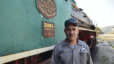 Maan Nasa has been restoring old trains for the past 10 years. Photo by Marta Vidal