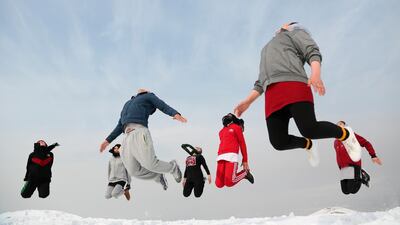 Jiu Jits teaches a person self-defence when faced with a stronger and heavier opponent by using specific techniques, holds and principles of leverage. AP