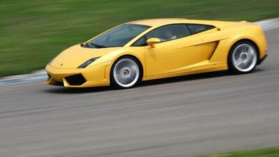 A Gallardo LP560-4 Lamborghini. An Indian taxi driver is now the proud owner of one of these supercars.