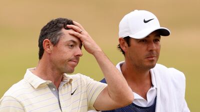 Rory McIlroy following the final round of the 150th Open Championship at St Andrews. EPA