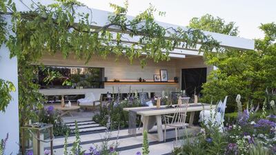 The LG Smart Garden, designed by Hay Joung Hwang. Courtesy RHS / Neil Hepworth